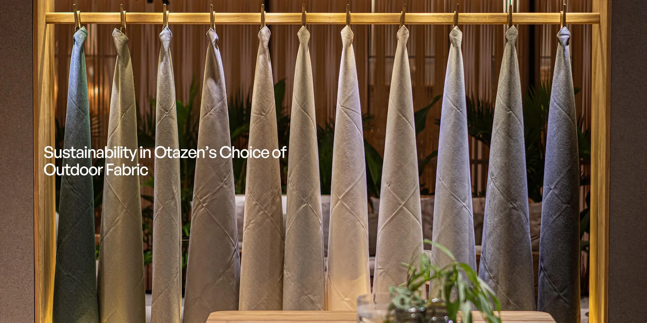 Read more about the article Sustainability in Otazen’s Choice of Outdoor Fabric
