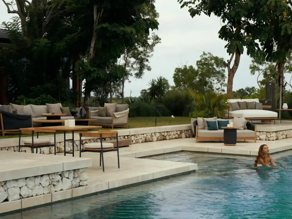 Integrate Natural Elements for a Tropical Vibe