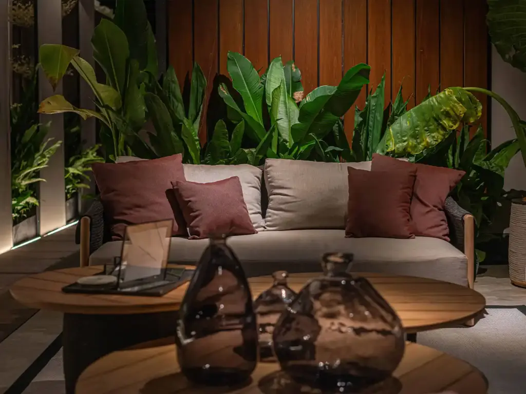 Teak Sofa as a Living Room Statement Piece